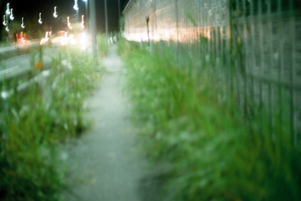 大利根橋 我孫子 Abiko 千葉市（ちばし） 2015/08/05 那天從 ‪#‎我孫子市‬ 用走的走到 ‪#‎取手‬ 的路上，兩旁都是雜草。這是一條公路，夜間都是貨運大型車在奔馳，兩旁給人走的人行道沒有整理，我就這樣不用經過大腦的一直往前走。然後把相機光圈開到最大拍了一張 ... ‪#‎Nikon‬ ‪#‎FM2‬ ‪#‎Kodak‬ ‪#‎colorplus‬ ‪#‎iso200‬ ‪#‎大利根橋‬ ‪#‎利根川‬  Nikon FM2 / 50mm Kodak ColorPlus ISO200  <a href="http://blog.toomore.net/2015/08/blog-post.html" rel="noreferrer nofollow">blog.toomore.net/2015/08/blog-post.html</a> Photo by Toomore