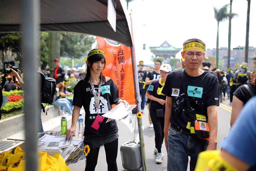 太陽花學運 反服貿 330上凱道 Taiwan  Photo by Toomore