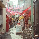 橫濱 Yokohama, Japan / Fujifilm 500D 8592 / Lomo LC-A+ Photo by Toomore