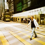 Hong Kong Street / Lomography Slide / XPro / Lomo LC-A+ Photo by Toomore
